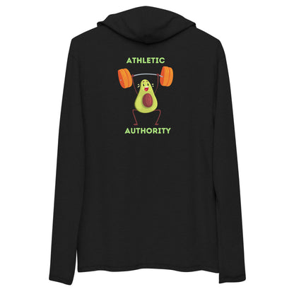 Athletic Authority " Avocado Weight Lifter" Unisex Lightweight Hoodie