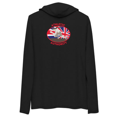 Athletic Authority "Runner GBR" Unisex Lightweight Hoodie