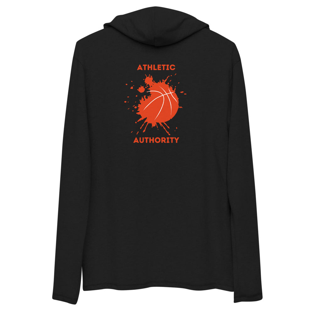 Athletic Authority  "Basketball Smash" Unisex Lightweight Hoodie