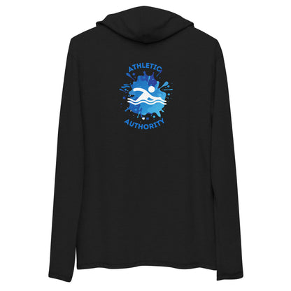 ATHLETIC AUTHORITY "Swim Splash" Unisex Lightweight Hoodie