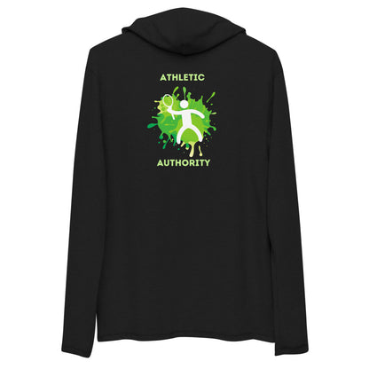 ATHLETIC AUTHORITY "Tennis Splash" Unisex Lightweight Hoodie