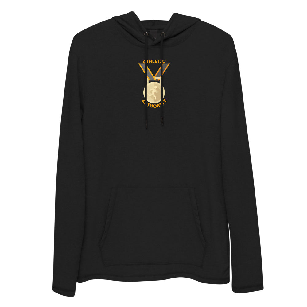 Athletic Authority  "Gold Medal Ribbon" Unisex Lightweight Hoodie