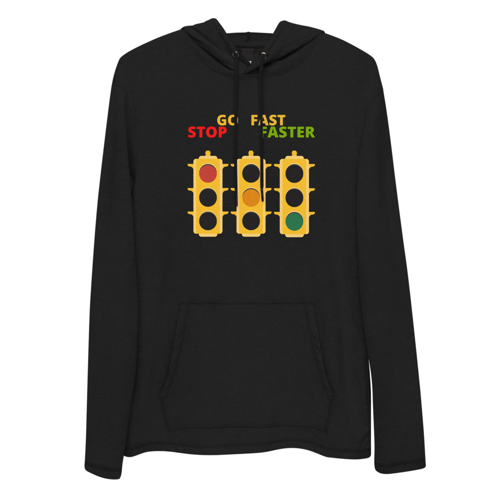 MYNY Hub "Go Stop Faster" Unisex Lightweight Hoodie