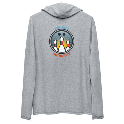 Athletic Authority "Bowling" Unisex Lightweight Hoodie