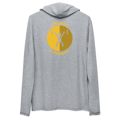 Athletic Authority "Weight Lifting Gold" Unisex Lightweight Hoodie