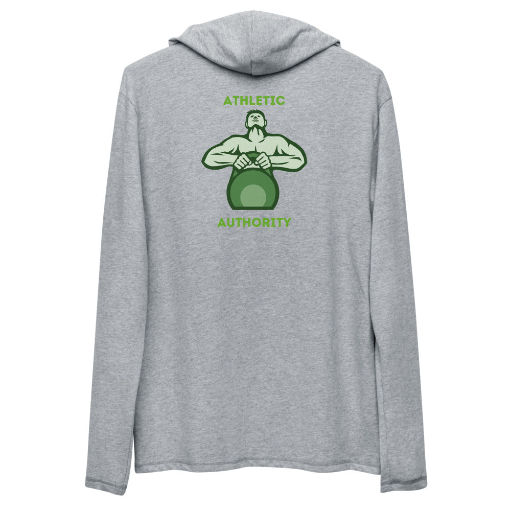 Athletic Authority  "Green  Strong" Unisex Lightweight Hoodie