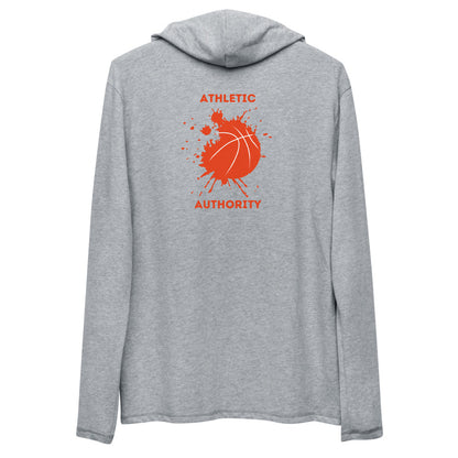 Athletic Authority  "Basketball Smash" Unisex Lightweight Hoodie