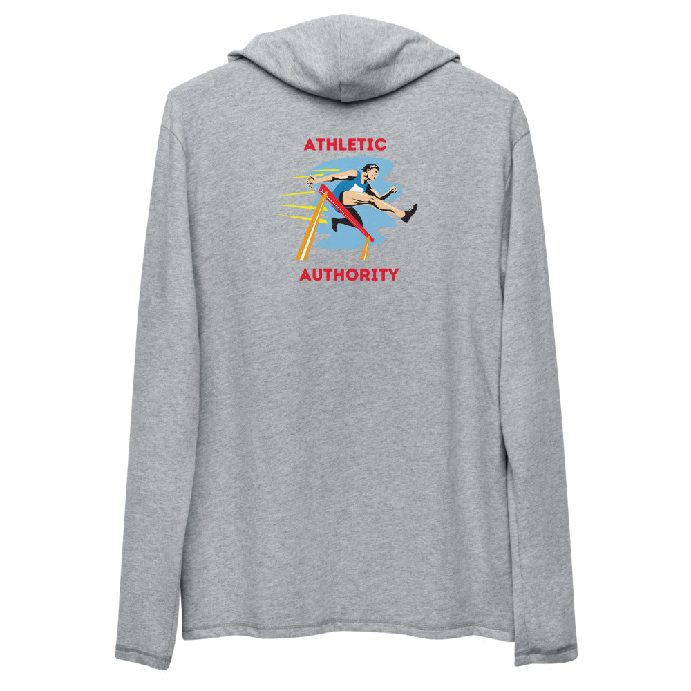 Athletic Authority "Hurdles" Unisex Lightweight Hoodie