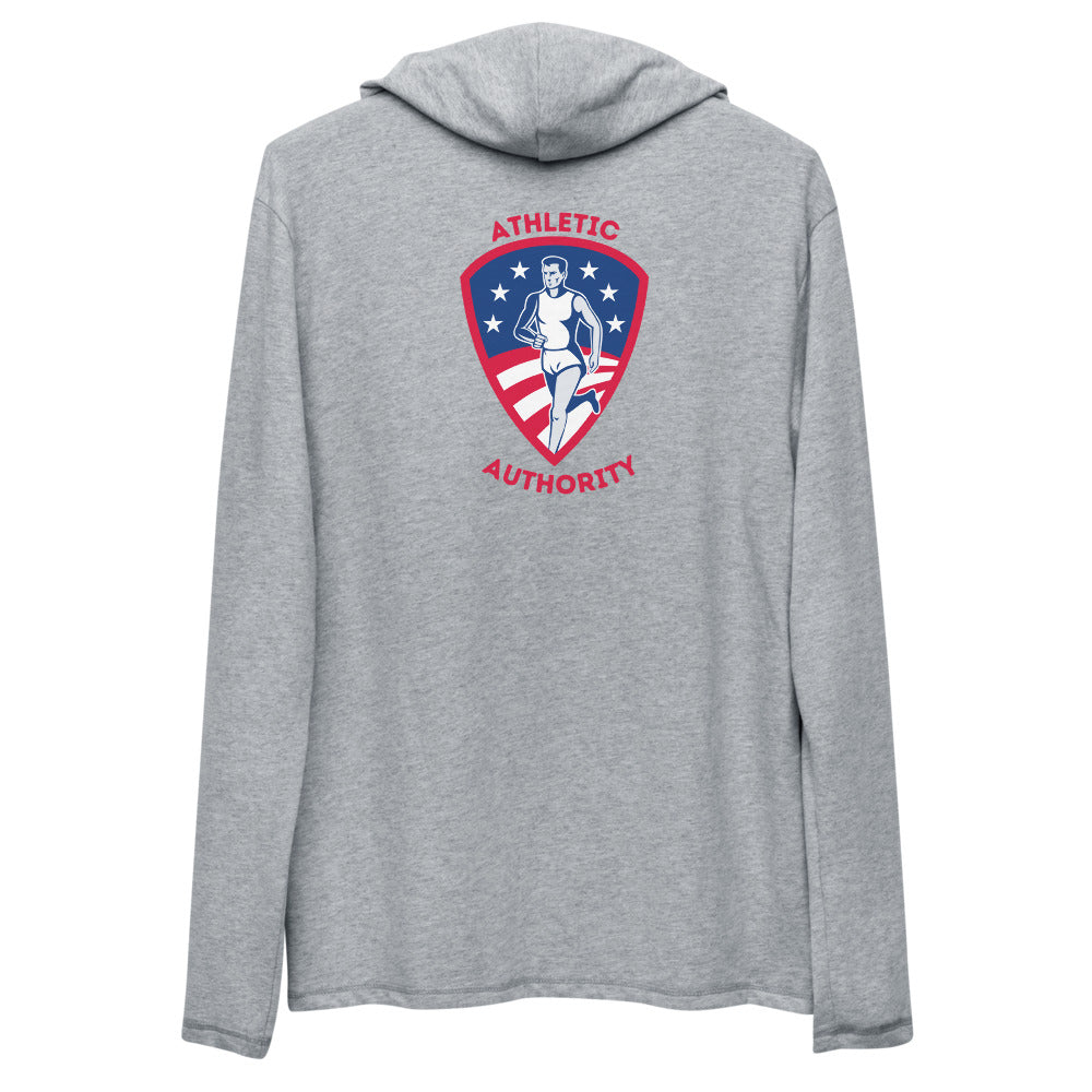 Athletic Authority "Runner USA" Unisex Lightweight Hoodie