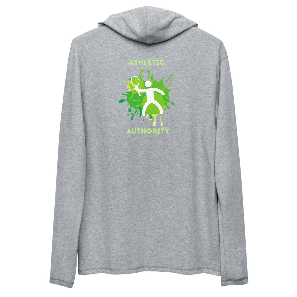 ATHLETIC AUTHORITY "Tennis Splash" Unisex Lightweight Hoodie