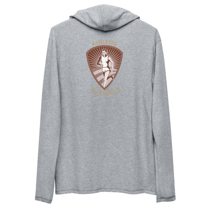 Athletic Authority "Runner Natural" Unisex Lightweight Hoodie