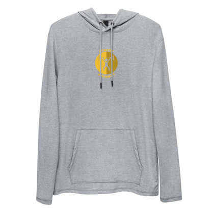 Athletic Authority "Weight Lifting Gold" Unisex Lightweight Hoodie