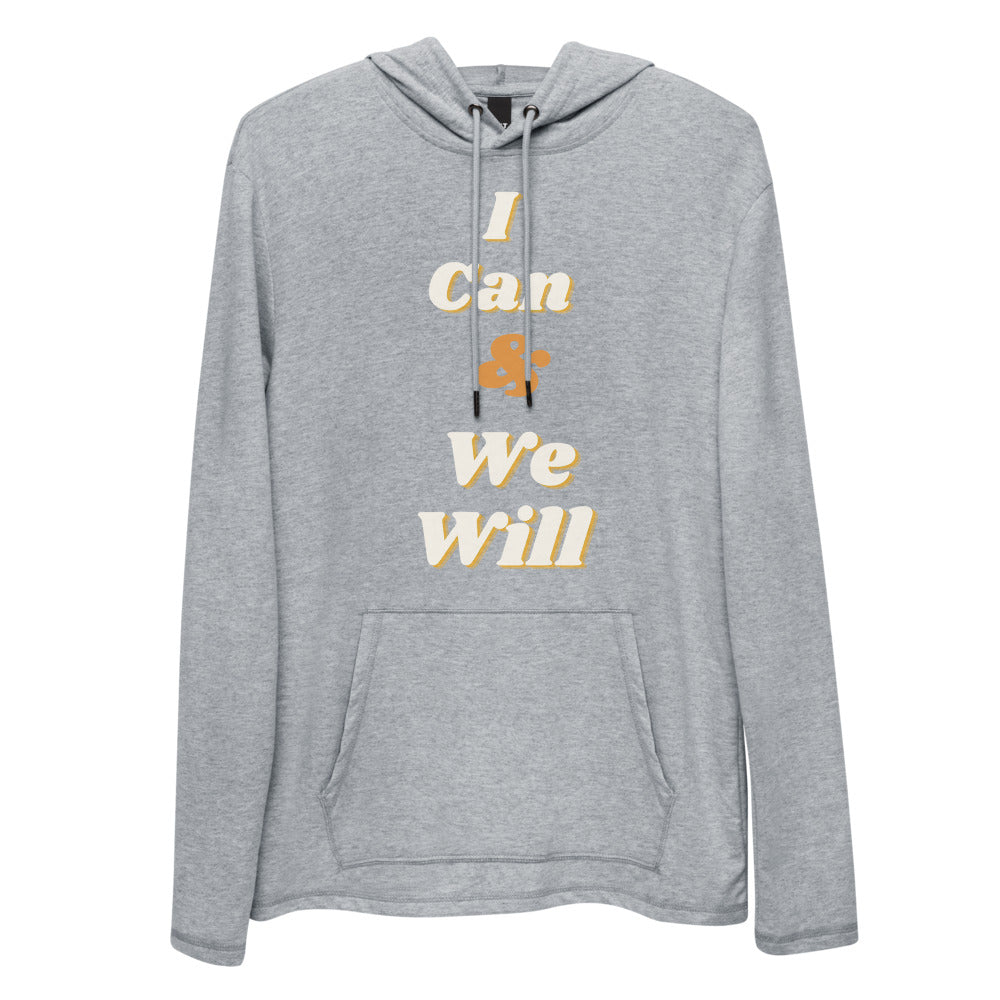 MYNY Hub "I Can & We Will" Unisex Lightweight Hoodie