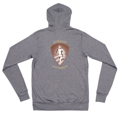 Athletic Authority "Runner Natural" Unisex Lightweight Hoodie