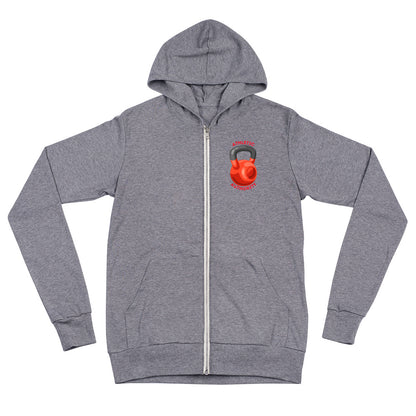 Athletic Authority "Kettle bell" Unisex Lightweight Hoodie