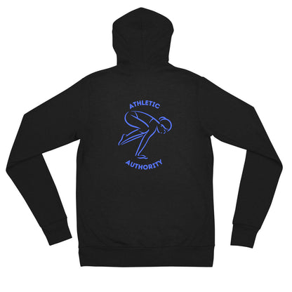 Athletic Authority "Balance" Unisex Lightweight Zipper Hoodie