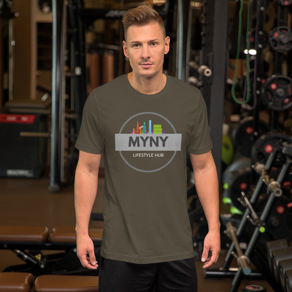 MYNY Hub "Logo" Short-Sleeve Unisex T-Shirt