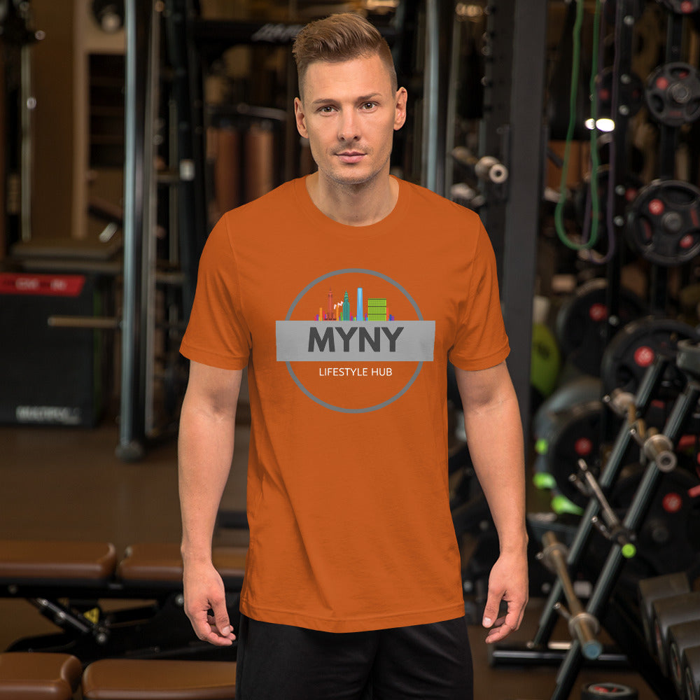 MYNY Hub "Logo" Short-Sleeve Unisex T-Shirt