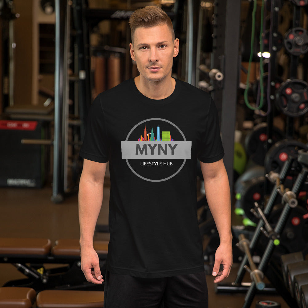 MYNY Hub "Logo" Short-Sleeve Unisex T-Shirt