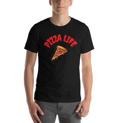 MYNY HUB "PIZZA LIFE" SHORT-SLEEVE UNISEX T-SHIRT