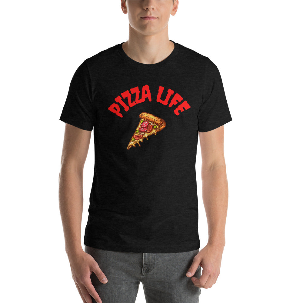 MYNY HUB "PIZZA LIFE" SHORT-SLEEVE UNISEX T-SHIRT