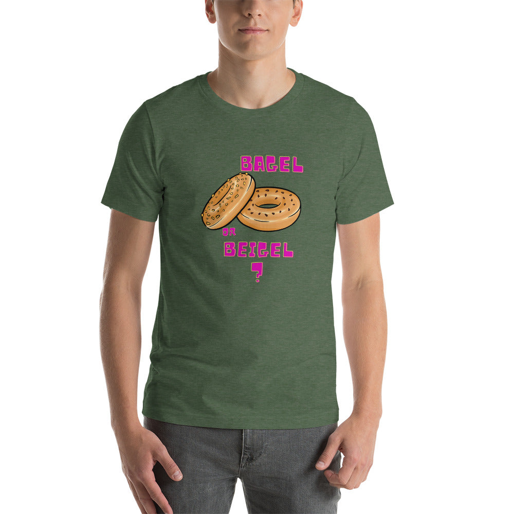 MYNY Hub "Bagel or Beigel" Short-Sleeve Unisex T-Shirt