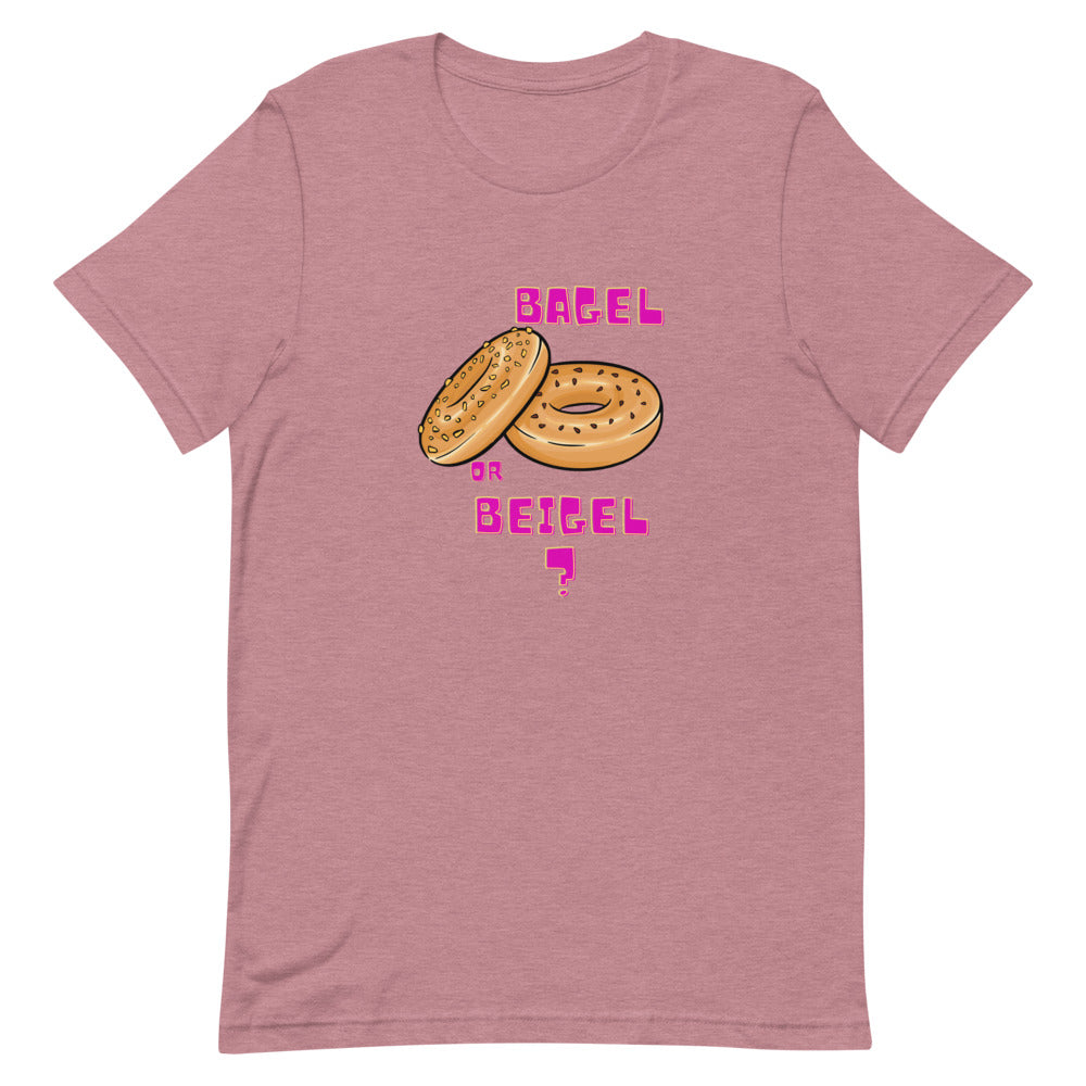 MYNY Hub "Bagel or Beigel" Short-Sleeve Unisex T-Shirt