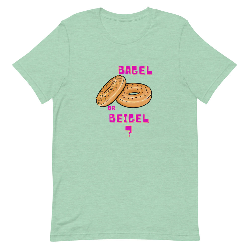 MYNY Hub "Bagel or Beigel" Short-Sleeve Unisex T-Shirt