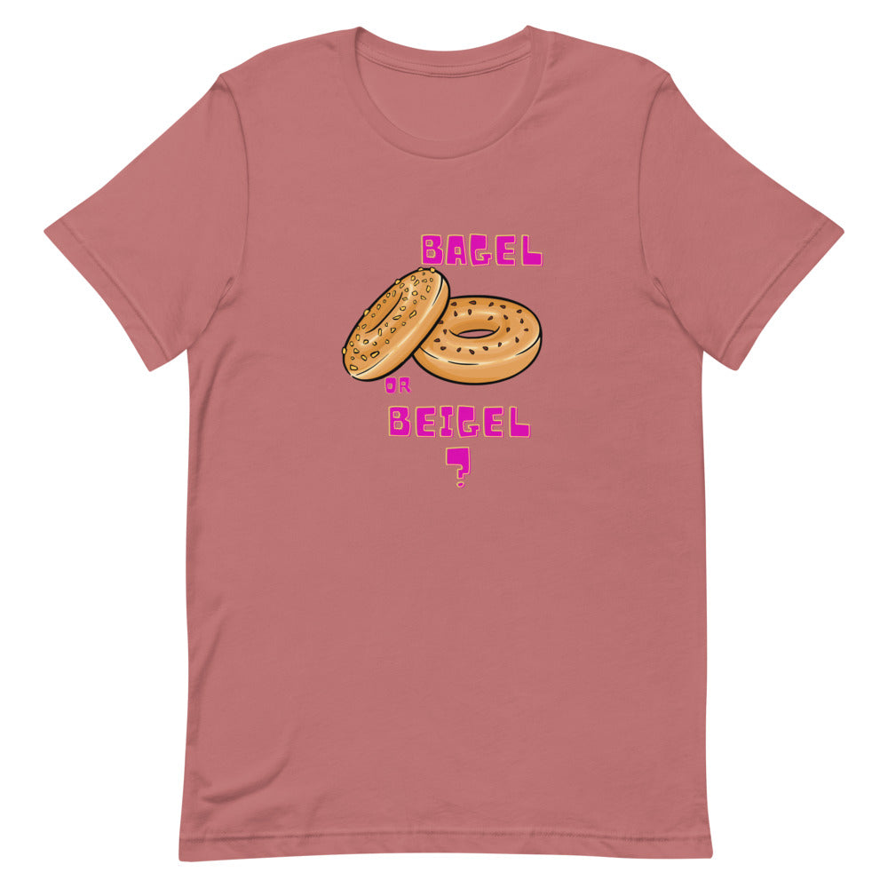 MYNY Hub "Bagel or Beigel" Short-Sleeve Unisex T-Shirt