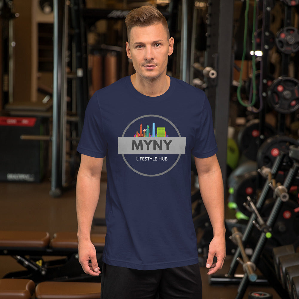 MYNY Hub "Logo" Short-Sleeve Unisex T-Shirt