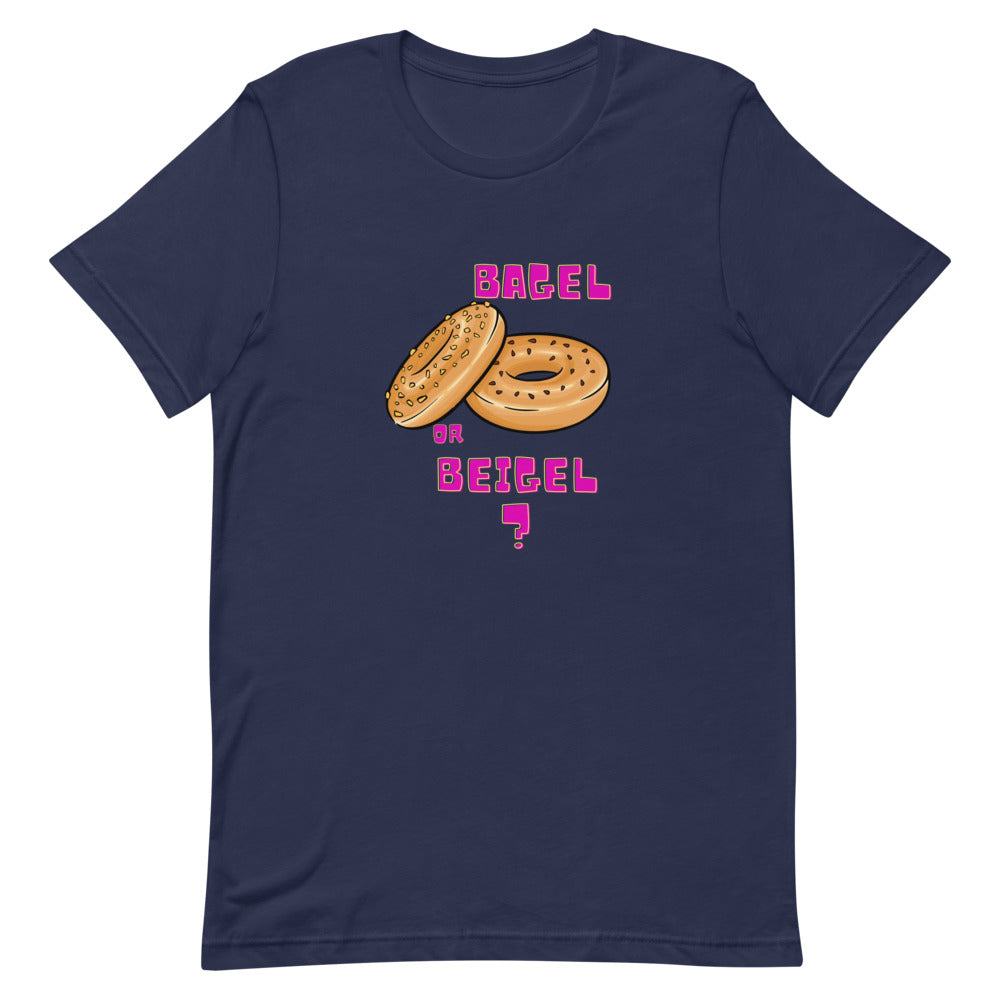 MYNY Hub "Bagel or Beigel" Short-Sleeve Unisex T-Shirt