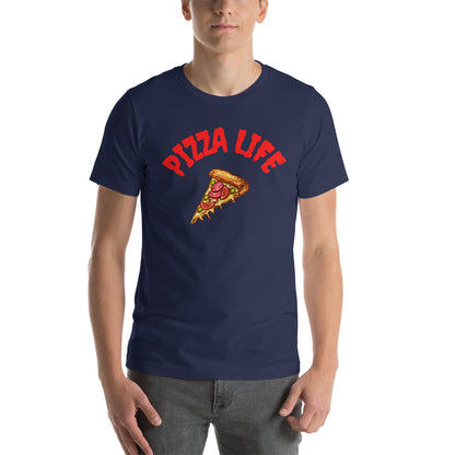 MYNY HUB "PIZZA LIFE" SHORT-SLEEVE UNISEX T-SHIRT