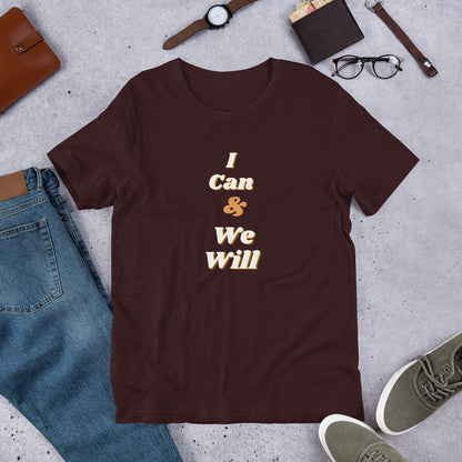 MYNY Hub "I Can & We Will" Short-Sleeve Unisex T-Shirt