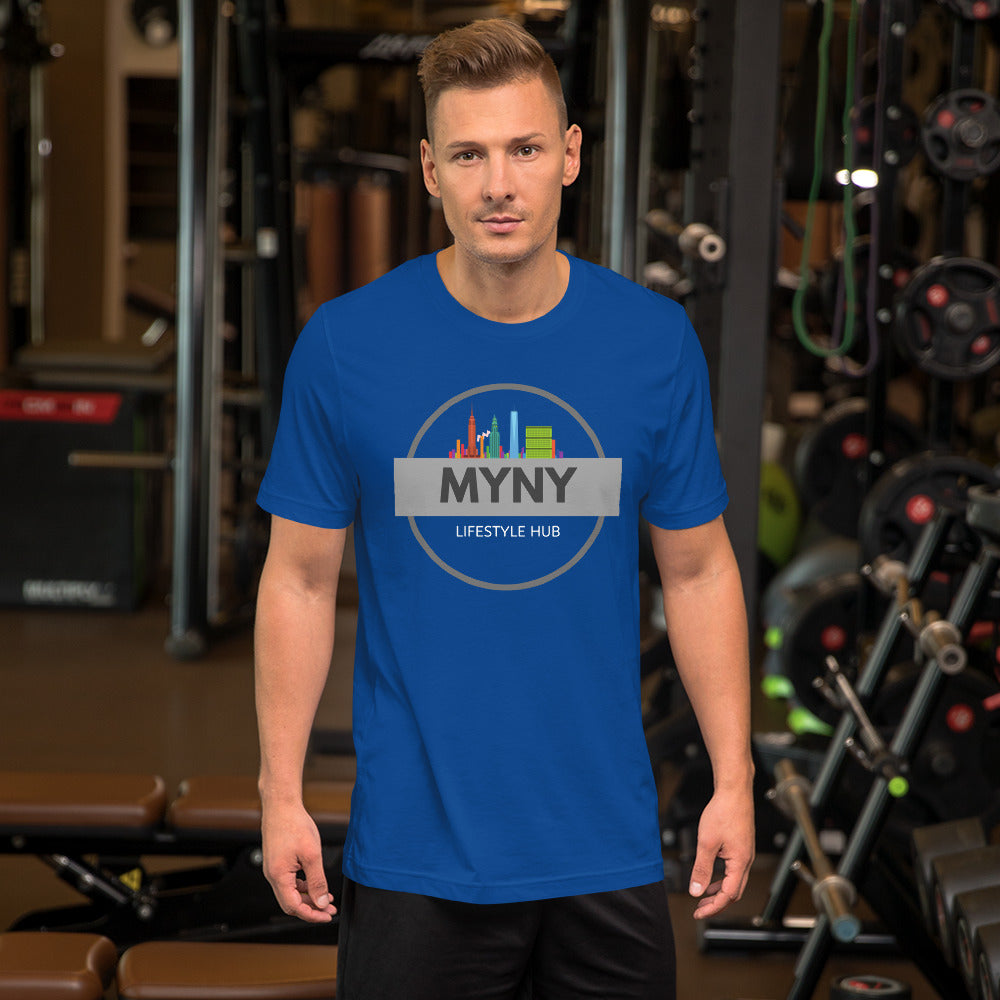 MYNY Hub "Logo" Short-Sleeve Unisex T-Shirt