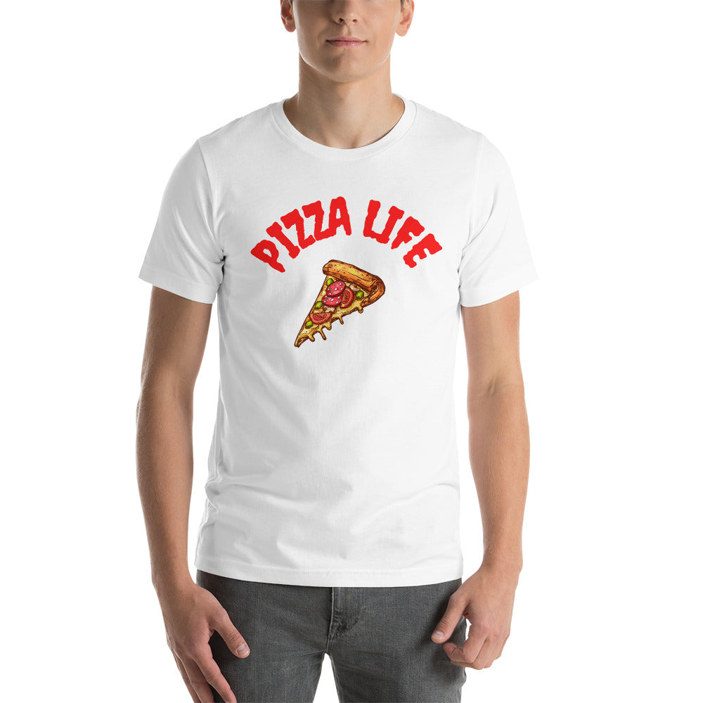 MYNY HUB "PIZZA LIFE" SHORT-SLEEVE UNISEX T-SHIRT