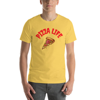 MYNY HUB "PIZZA LIFE" SHORT-SLEEVE UNISEX T-SHIRT