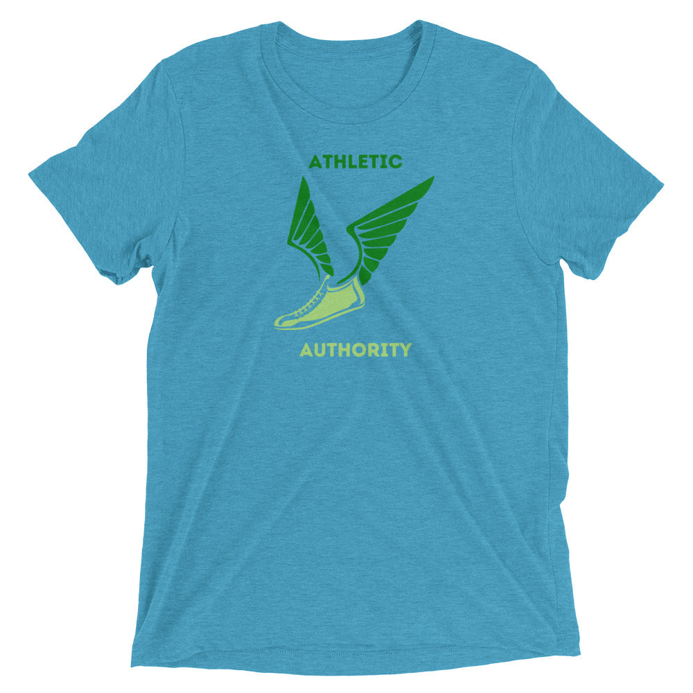 Athletic Authority "Winged Foot" Unisex Tri-Blend Short sleeve t-shirt