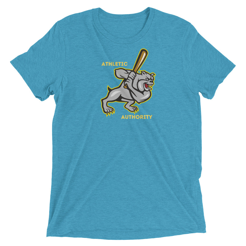 Athletic Authority  "Baseball Big Dog" Unisex Tri-Blend Short sleeve t-shirt