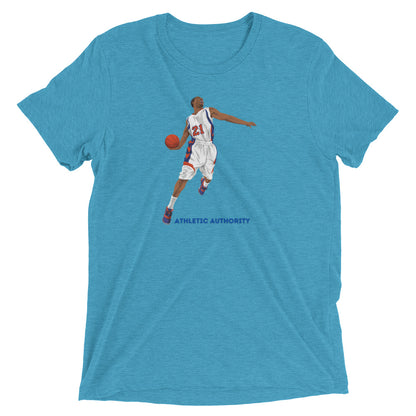 Athletic Authority  "Basketball Slam" Unisex Tri-Blend Short sleeve t-shirt