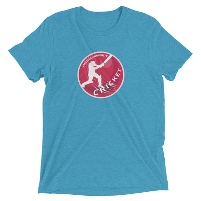 Athletic Authority "Cricket Red" Unisex Tri-Blend Short sleeve t-shirt