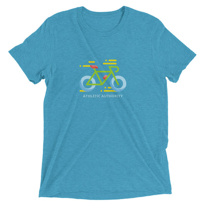 Athletic Authority "Cycling Glow" Unisex Tri-Blend Short sleeve t-shirt