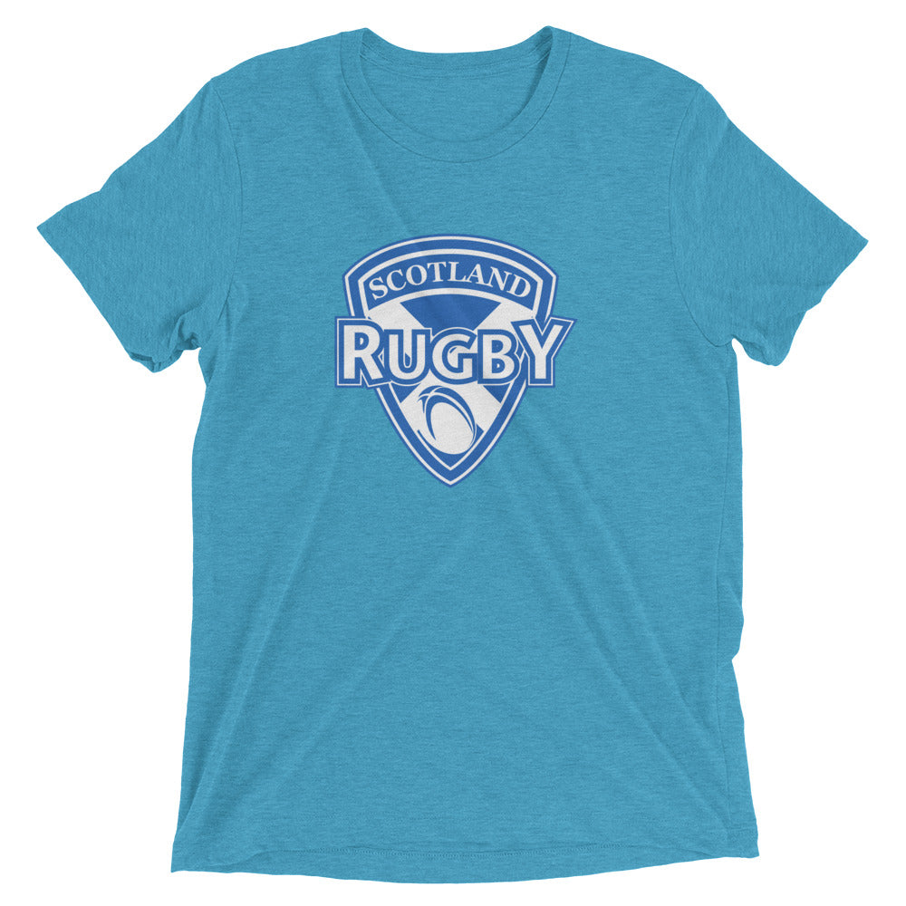 Athletic Authority "Rugby Scotland" Unisex Tri-Blend Short sleeve t-shirt