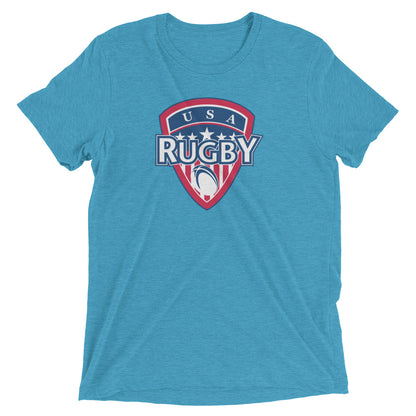 Athletic Authority "Rugby USA" Unisex Tri-Blend Short sleeve t-shirt