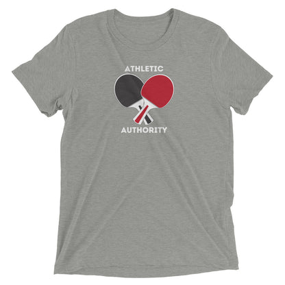 Athletic Authority "Table Tennis Unisex Tri-Blend Short sleeve t-shirt