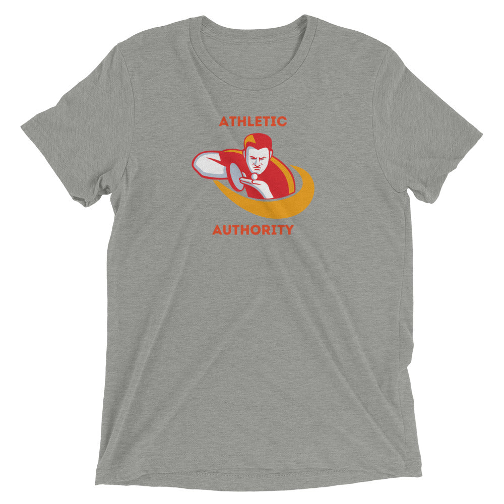 Athletic Authority "Table Tennis Spin" Unisex Tri-Blend Short sleeve t-shirt