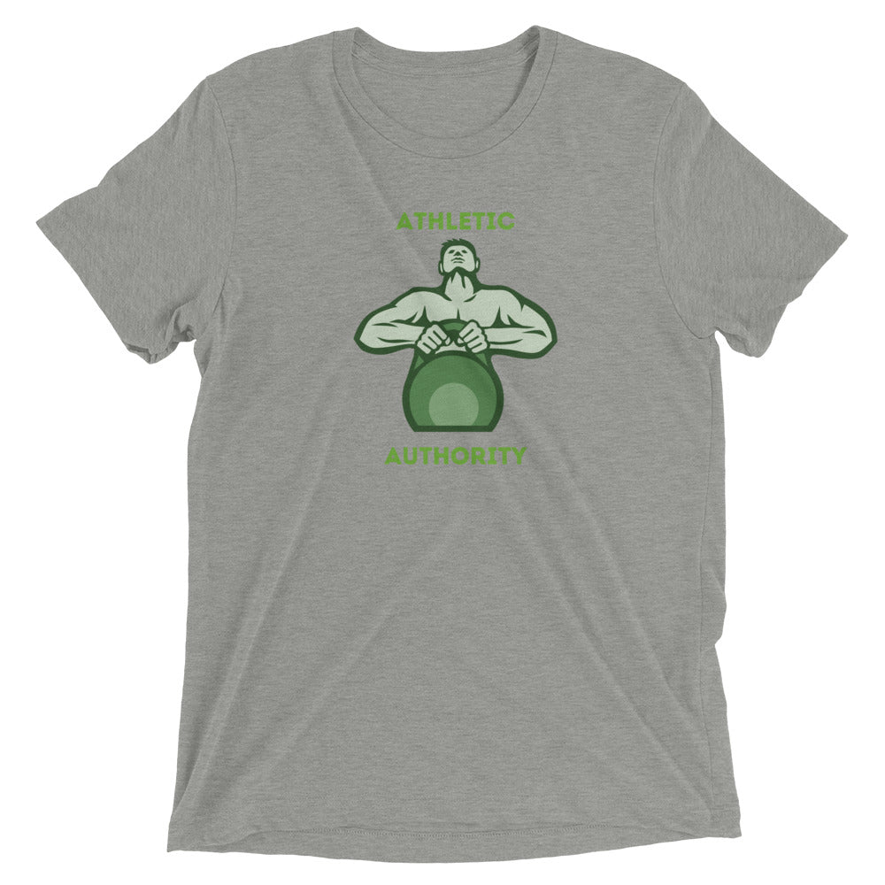 Athletic Authority  "Green Strong" Unisex Tri-Blend Short sleeve t-shirt