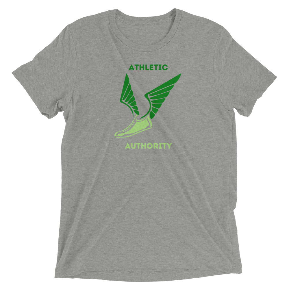 Athletic Authority "Winged Foot" Unisex Tri-Blend Short sleeve t-shirt