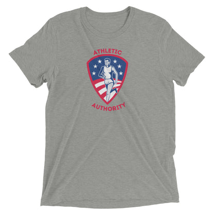 Athletic Authority "Runner USA" Unisex Tri-Blend Short sleeve t-shirt