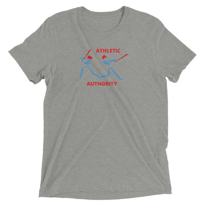 Athletic Authority  "Baseball Swing" Unisex Tri-Blend Short sleeve t-shirt