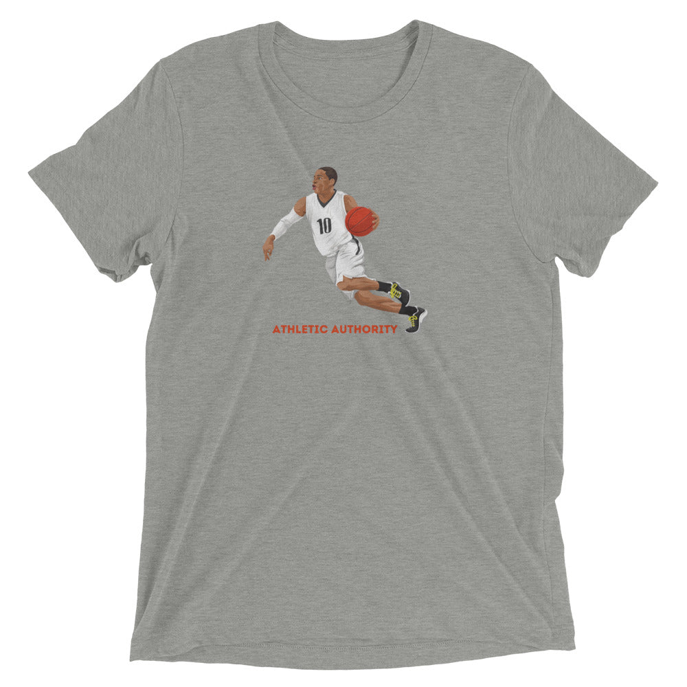 Athletic Authority "Basketball Drive" Unisex Tri-Blend Short sleeve t-shirt